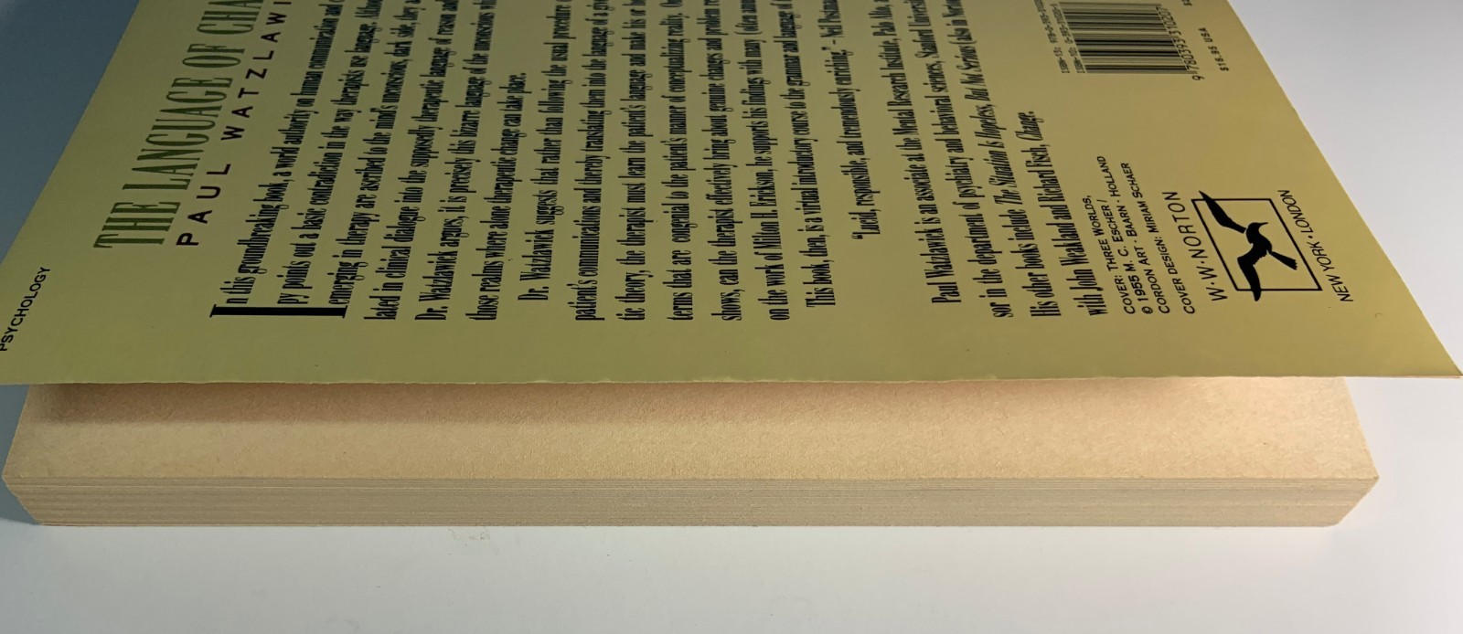 The Language of Change : Elements of Therapeutic Communication by Paul Watzlawic