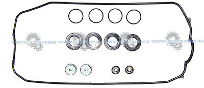 VALVE COVER GASKET SET 88-95 HONDA CIVIC CRX 1.5L D15B1 D15B2 D15B7 D15B8 D16A6