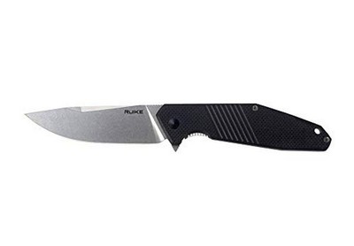 RUIKE D191 Framelock Black G10 High Carbon Stainless Steel Folding Knife D191-B