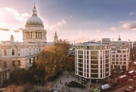 image for Private Offices & Desk Space in St Paul's (EC2V) - Serviced, modern suites