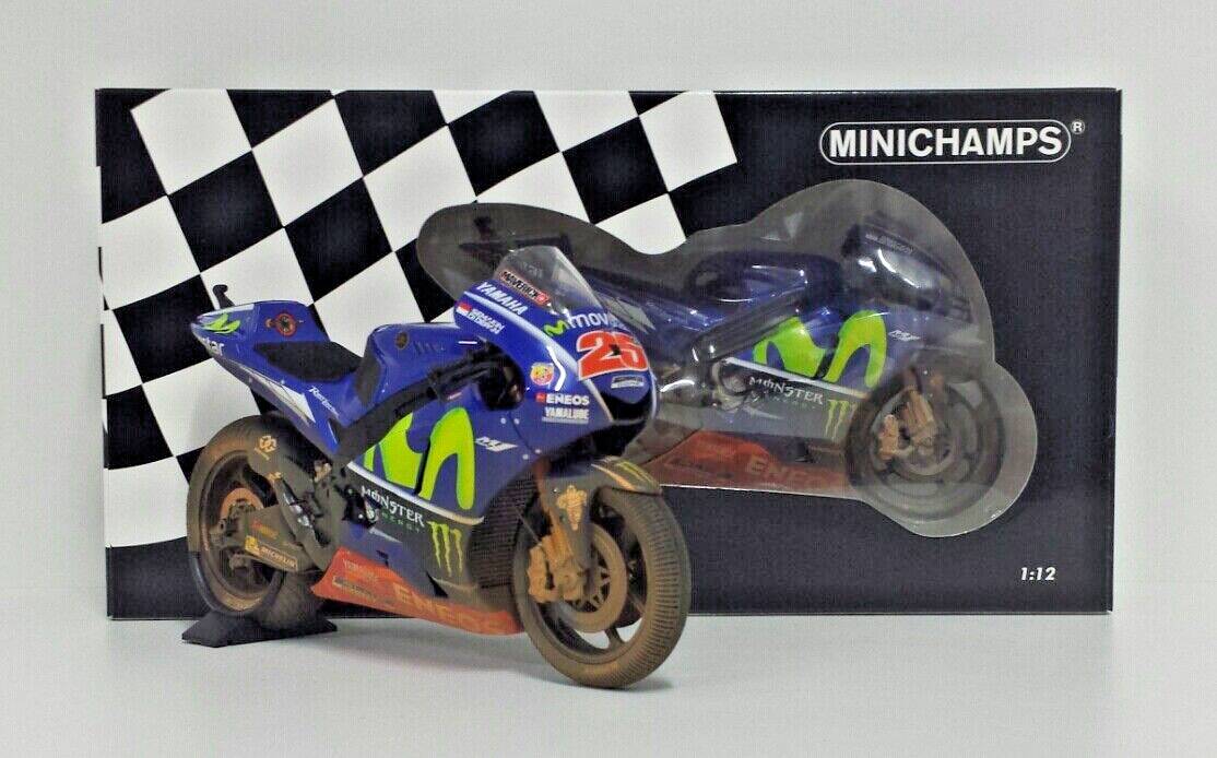 1:12 Yamaha YZR-M1 M. Vinales Malaysia GP MINICHAMPS