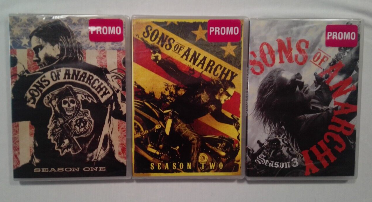 海外ドラマ「サンズ・オブ・アナーキー」シーズン1〜ファイナル DVD全巻セット Sons of Anarchy: Seasons 1-3 DVD~~FACTORY SEALED~~ ALL