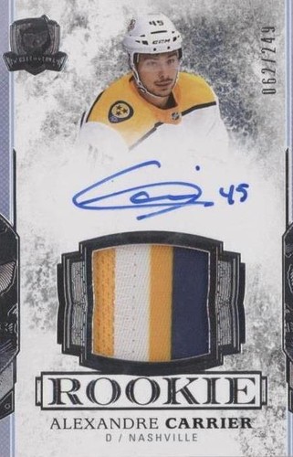 2017-18 Upper Deck The Cup - Alexandre Carrier #137