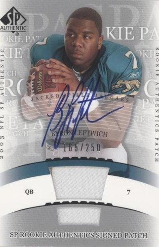 2003 SP Authentic Byron Leftwich #269