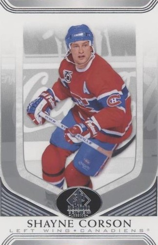 2020-21 Upper Deck SP Signature Edition Legends - Shayne Corson #91