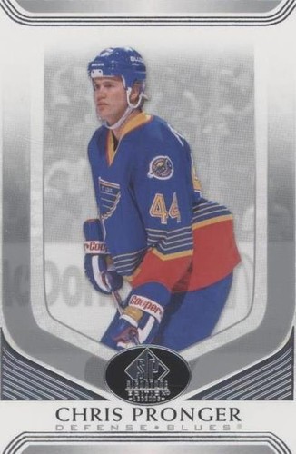 2020-21 Upper Deck SP Signature Edition Legends - Chris Pronger #81
