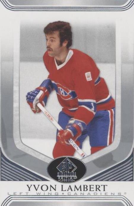 2020-21 Upper Deck SP Signature Edition Legends - Yvon Lambert #286