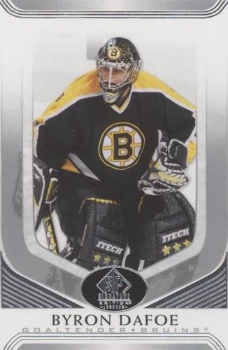 2020-21 Upper Deck SP Signature Edition Legends - Byron Dafoe #201