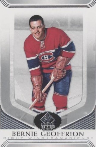 2020-21 Upper Deck SP Signature Edition Legends - Bernie Geoffrion #35