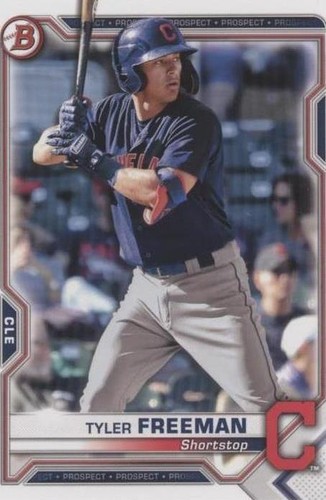 2021 Bowman - Tyler Freeman #BP-119