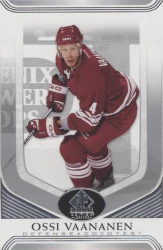 2020-21 Upper Deck SP Signature Edition Legends - Ossi Vaananen #225