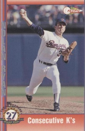 1993 Pacific Nolan Ryan Texas Express 27 Seasons - Nolan Ryan #191