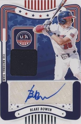 2024 Panini Stars and Stripes - Blake Bowen #SM-BB