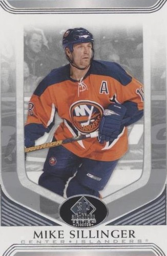 2020-21 Upper Deck SP Signature Edition Legends - Mike Sillinger #257