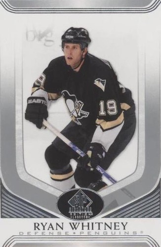 2020-21 Upper Deck SP Signature Edition Legends - Ryan Whitney #110