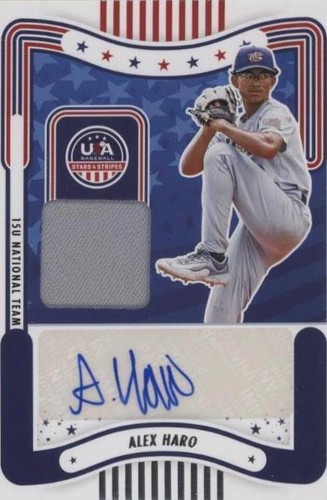 2024 Panini Stars and Stripes - Alex Haro #SM-AH