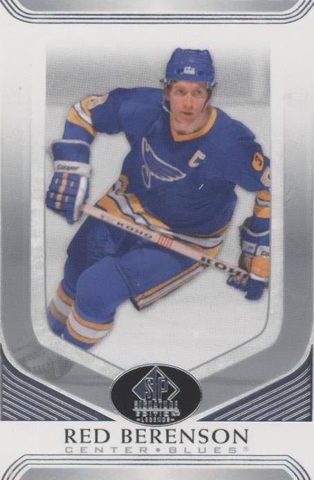 2020-21 Upper Deck SP Signature Edition Legends - Red Berenson #197