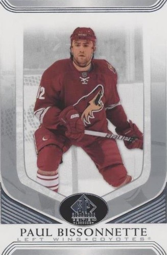 2020-21 Upper Deck SP Signature Edition Legends - Paul Bissonnette #162