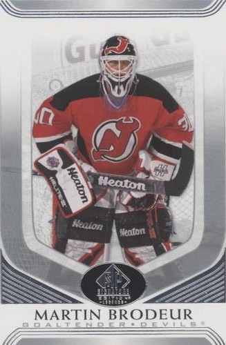 2020-21 Upper Deck SP Signature Edition Legends - Martin Brodeur #342
