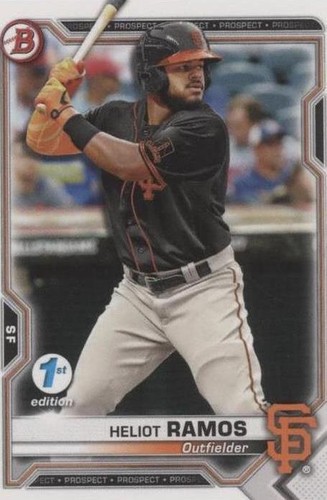 2021 Bowman 1st Edition - Heliot Ramos #BFE-69