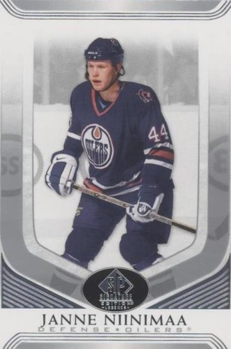 2020-21 Upper Deck SP Signature Edition Legends - Janne Niinimaa #30