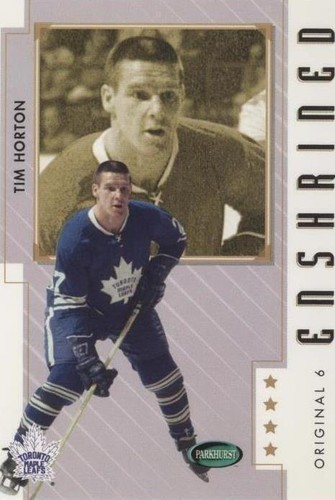 2003-04 Parkhurst Original Six Toronto Maple Leafs - Tim Horton #84
