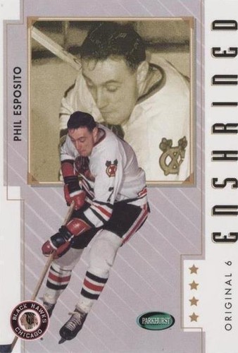 2003-04 Parkhurst Original Six Chicago Blackhawks - Phil Esposito #87