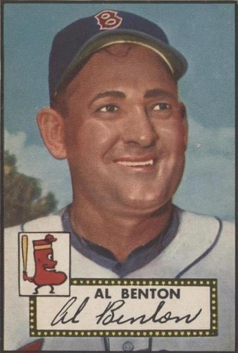1952 Topps - Al Benton #374