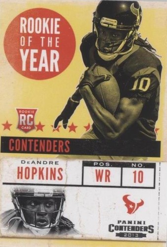 2013 Panini Contenders DeAndre Hopkins #2