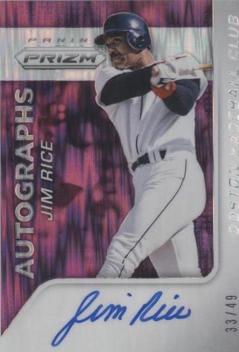 Panini Prizm 2015 - Jim Rice #25