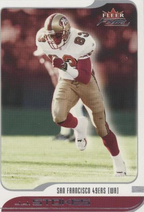 2001 Fleer Focus J.J. Stokes #173