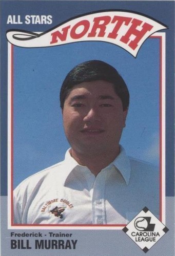 1990 Sportsprint Carolina League All Stars - Bill Murray #8