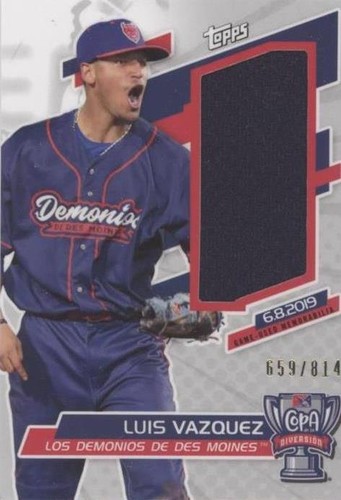 2020 Topps Pro Debut - Luis Vazquez #COR-LV