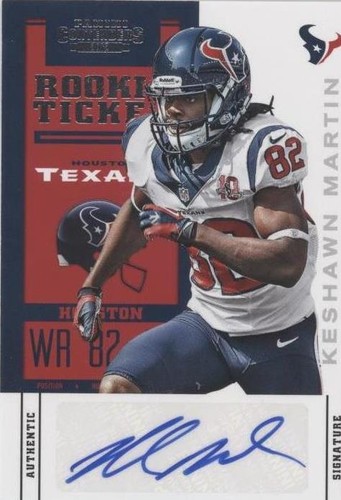 2012 Panini Contenders Keshawn Martin #153