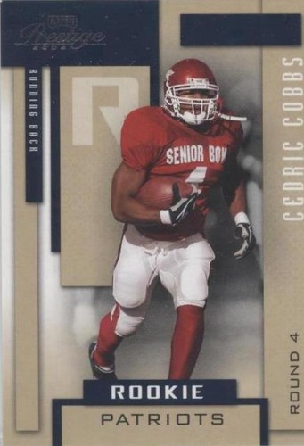 2004 Playoff Prestige Cedric Cobbs #206