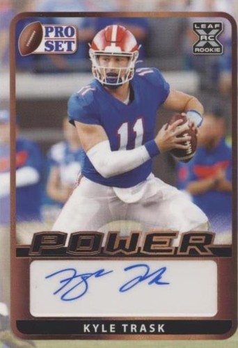 2021 Leaf Pro Set Power Kyle Trask #BA-KT1