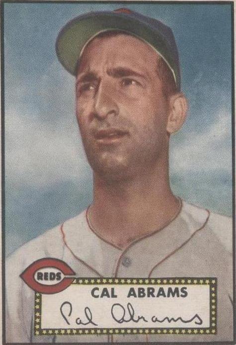 1952 Topps - Cal Abrams #350