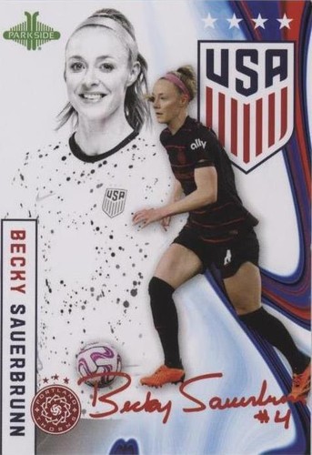 2023 Parkside USWNT One Nation One Team NWSL Becky Sauerbrunn #25