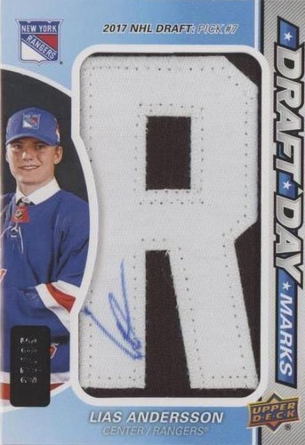 2018-19 Upper Deck SP Game Used - Lias Andersson #DDM-LA