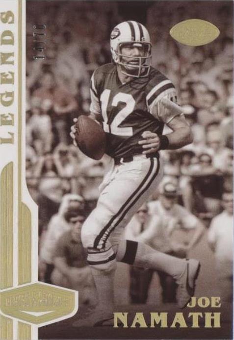 2020 Panini Plates & Patches Joe Namath #126