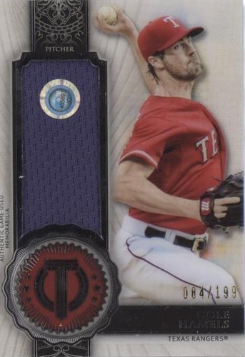 2017 Topps Tribute - Cole Hamels #SOA-CH
