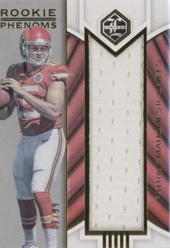 2017 Panini Limited Patrick Mahomes II #RPJ-PM