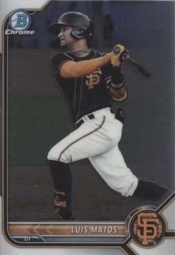 2022 Bowman - Luis Matos #BCP-55