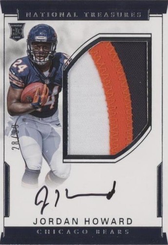 2016 Panini National Treasures Jordan Howard #135