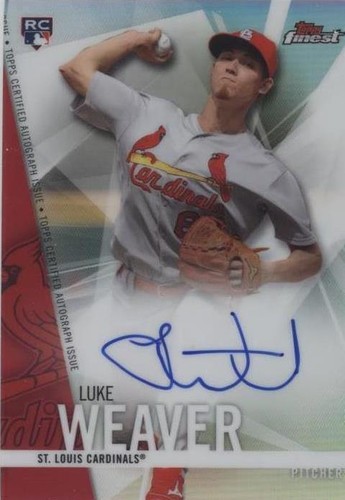 2017 Topps Finest - Luke Weaver #FA-LW