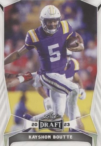 2023 Leaf Draft Kayshon Boutte #23