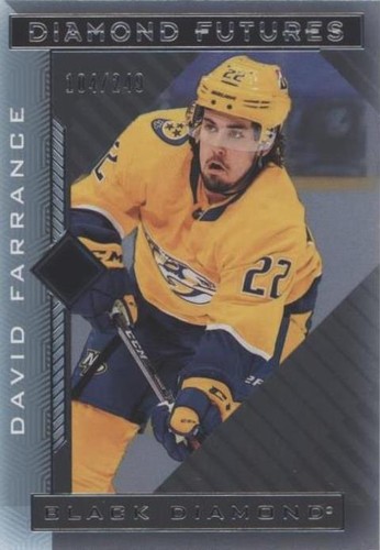 2021-22 Upper Deck Black Diamond - David Farrance #BDF-DF