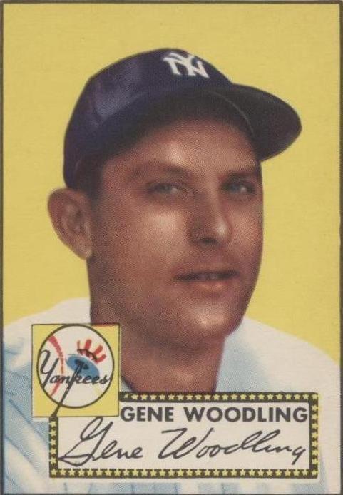 1952 Topps - Gene Woodling #99