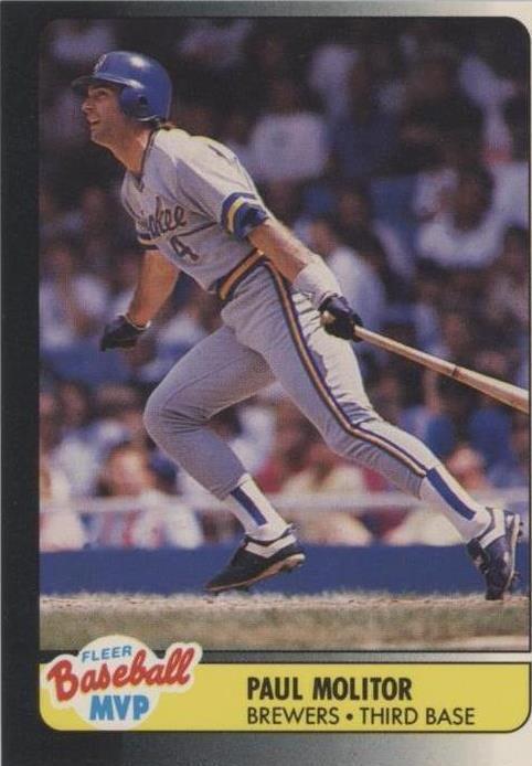 Fleer Baseball MVP 1990 - Paul Molitor #27