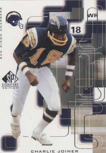 1999 SP Signature Edition Charlie Joiner #142